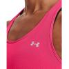 imageUnder Armour Womens HeatGear Racer TankPenta Pink 975Metallic Silver