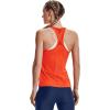imageUnder Armour Womens HeatGear Racer TankPhoenix Fire 296Metallic Silver