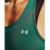imageUnder Armour Womens HeatGear Racer TankSaxon Green 386Metallic Silver