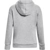imageUnder Armour Womens Left Chest Armourfleece HoodieMod Gray Light Heather  White