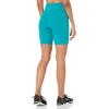 imageUnder Armour Womens Motion Bike Shorts722 Coastal Teal   Birdie Green