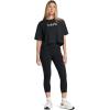 imageUnder Armour Womens Motion Capri002 Black   Jet Gray