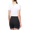 imageUnder Armour Womens Motion Crossover Short Sleeve Crop100 White   Black