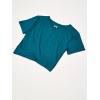 imageUnder Armour Womens Motion Crossover Short Sleeve Crop449 Hydro Teal   White