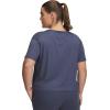 imageUnder Armour Womens Motion Short Sleeve T Shirt045 Downpour Gray   Midnight Navy
