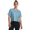 imageUnder Armour Womens Motion Short Sleeve T Shirt490 Blizzard   Varsity Blue