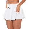 imageUnder Armour Womens Motion SkortSkort100 White   Halo Gray