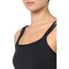 imageUnder Armour Womens Motion Strappy Tank Top002 Black   Jet Gray
