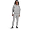 imageUnder Armour Womens Rival Fleece Big Logo Hoodie012 Mod Gray Light Heather   White