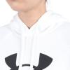 imageUnder Armour Womens Rival Fleece Big Logo Hoodie100 White   Black