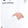 imageUnder Armour Womens Rival Fleece Big Logo Hoodie100 White   Black