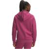 imageUnder Armour Womens Rival Fleece Full Zip Hoodie659 Fuchsia Dusk   White