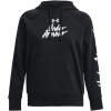 imageUnder Armour Womens Rival Fleece Graphic Hoodie001 Black   White