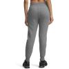 imageUnder Armour Womens Rival Fleece Joggers028 Castlerock Light Heather   White