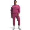 imageUnder Armour Womens Rival Fleece Joggers659 Fuchsia Dusk   White