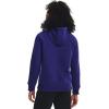 imageUnder Armour Womens Rival Fleece Logo Hoodie468 Sonar Blue   White