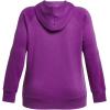 imageUnder Armour Womens Rival Fleece Logo Hoodie580 Cassis   White