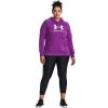 imageUnder Armour Womens Rival Fleece Logo Hoodie580 Cassis   White
