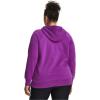 imageUnder Armour Womens Rival Fleece Logo Hoodie580 Cassis   White