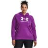 imageUnder Armour Womens Rival Fleece Logo Hoodie580 Cassis   White