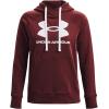 imageUnder Armour Womens Rival Fleece Logo Hoodie690 Chestnut Red   White