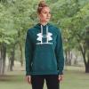 imageUnder Armour Womens Rival Fleece Logo Hoodie716 Tourmaline Teal   White