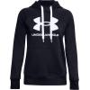 imageUnder Armour Womens Rival Fleece Logo HoodieBlack 001Black