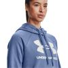 imageUnder Armour Womens Rival Fleece Logo HoodieMineral Blue 470White