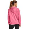 imageUnder Armour Womens Rival Fleece Logo HoodiePink Lemonade 668White