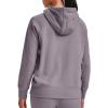 imageUnder Armour Womens Rival Fleece Logo HoodieSlate Purple 585Black
