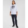 imageUnder Armour Womens Rival Fleece Logo HoodieWhite 100Black