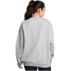 imageUnder Armour Womens Rival Fleece Oversized Crew011 Mod Gray Light Heather   White