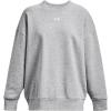 imageUnder Armour Womens Rival Fleece Oversized Crew012 Mod Gray Light Heather   White