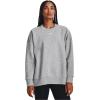 imageUnder Armour Womens Rival Fleece Oversized Crew012 Mod Gray Light Heather   White