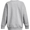 imageUnder Armour Womens Rival Fleece Oversized Crew012 Mod Gray Light Heather   White