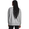 imageUnder Armour Womens Rival Fleece Oversized Crew012 Mod Gray Light Heather   White