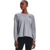 imageUnder Armour Womens Rival Fleece Oversized Crew035 Steel Medium Heather   Black