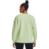 imageUnder Armour Womens Rival Fleece Oversized Crew370 Phosphor Green   White