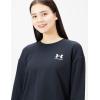 imageUnder Armour Womens Rival Fleece Oversized CrewBlack 001White