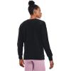 imageUnder Armour Womens Rival Fleece Oversized CrewBlack 001White