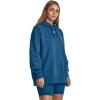 imageUnder Armour Womens Rival Fleece Oversized Hoodie426 Varsity Blue   White