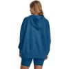 imageUnder Armour Womens Rival Fleece Oversized Hoodie426 Varsity Blue   White