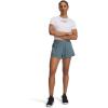 imageUnder Armour Womens Tech Play Up Mesh Shorts587 Jasper Blue   Serpentine
