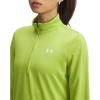 imageUnder Armour Womens Tech Quarter Zip326 Green Vibe   White