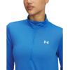 imageUnder Armour Womens Tech Quarter Zip402 Blue Atlantis   White