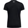 imageUnder Armour Womens Tech Short Sleeve V Neck001 Black   White