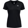 imageUnder Armour Womens Tech Short Sleeve V Neck001 Black   White