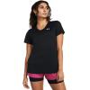 imageUnder Armour Womens Tech Short Sleeve V Neck001 Black   White