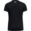 imageUnder Armour Womens Tech Short Sleeve V Neck001 Black   White