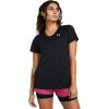 imageUnder Armour Womens Tech Short Sleeve V Neck001 Black   White